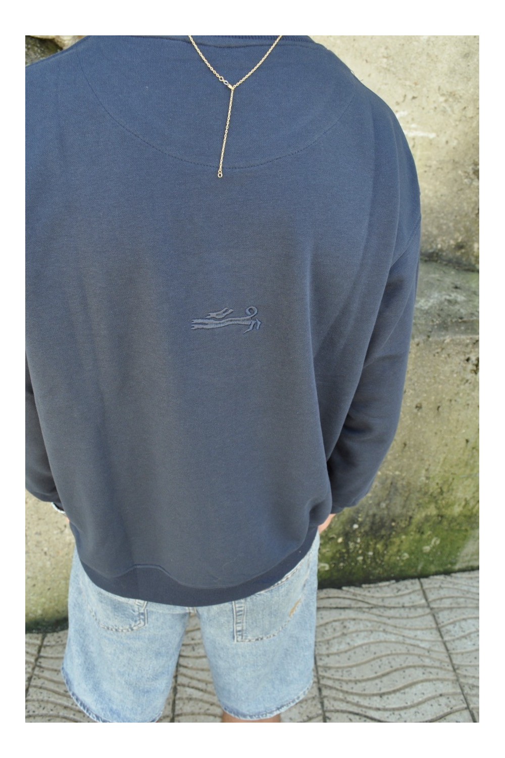 Navy Crewneck